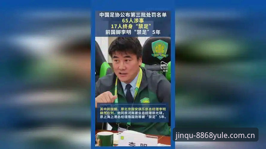 中国足球第三批禁足名单全面解析：17人终身禁赛背后的行业乱象与深度思考